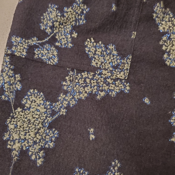 Banana Republic skirt navy blue front buttons mini size 8 - Picture 4 of 8